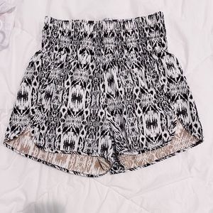NEW IN Black and White Print Athletic Shorts